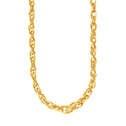 Bids.com 14k Yellow Gold Ornate Prince of Wales Chain Necklace Necklaces White Smoke 18 / Yellow Gold