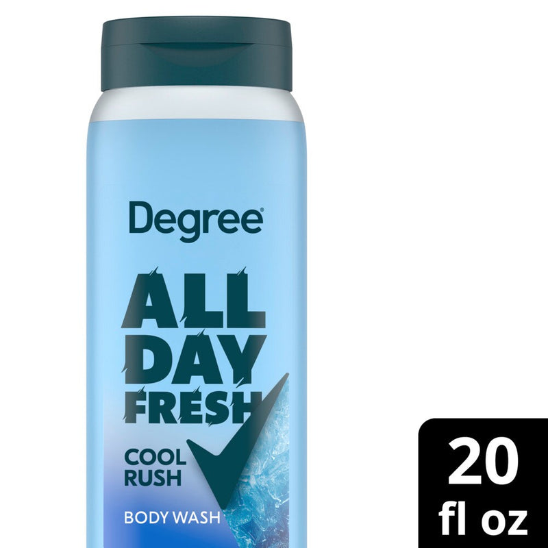 Degree Degree All Day Fresh Cool Rush Body Wash 20 Oz Body Wash White Smoke