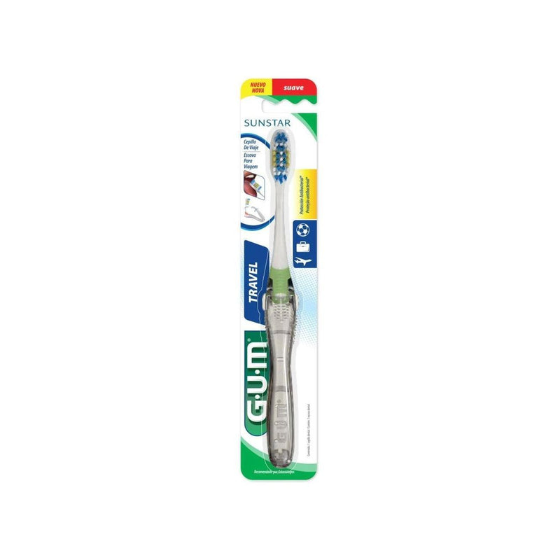 Gum Gum Cepillo Dental Travel Brush 153 Suave Candy & Chocolate White Smoke
