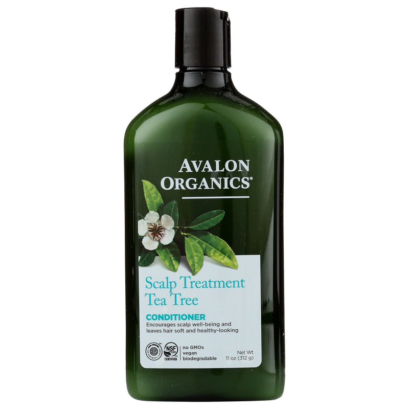 Avalon Organics Avalon Organics Scalp Treatment Tea Tree Conditioner - 11 Fl Oz Conditioners White Smoke