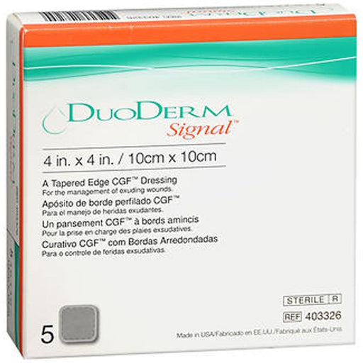 Convatec Convatec DuoDerm Signal Tapered Edge CGF Dressing Medical Seashell