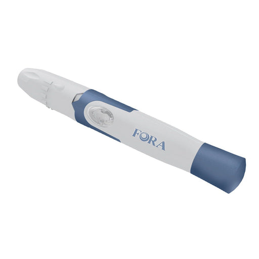 Fora Fora Lancing Device With Extra Clear Cap Lancing Devices White Smoke