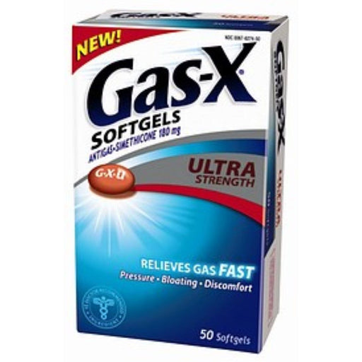Gas X Gas X Antigas, Ultra Strength, Softgels Personal Care White Smoke