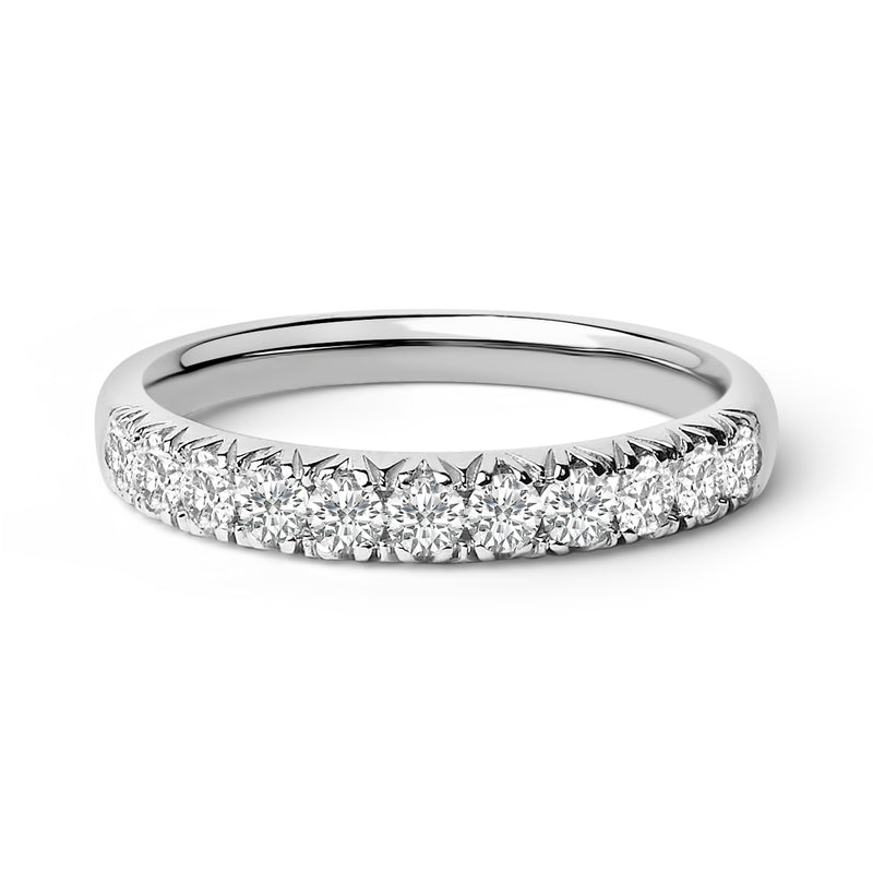 Bids.com 14K White Gold 1/2 Cttw Round Diamond 11 Stone Classic Band Rings White Smoke 6.5 / White.Gold,4 / White.Gold,4.5 / White.Gold,5 / White.Gold,5.5 / White.Gold,6 / White.Gold,7 / White.Gold,7.5 / White.Gold,8 / White.Gold,8.5 / White.Gold,9 / White.Gold