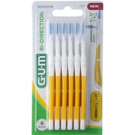 Gum Gum Interdental Brush Bi-Direction Xl 1,4Mm 6Un Sectional Sofa Units Lavender