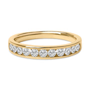 Bids.com 14K Yellow Gold 1/2 Cttw Round Diamond 11 Stone Channel Set Band Rings White Smoke 6.5 / Yellow.Gold,4 / Yellow.Gold,4.5 / Yellow.Gold,5 / Yellow.Gold,5.5 / Yellow.Gold,6 / Yellow.Gold,7 / Yellow.Gold,7.5 / Yellow.Gold,8 / Yellow.Gold,8.5 / Yellow.Gold,9 / Yellow.Gold
