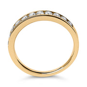 Bids.com 14K Yellow Gold 1/2 Cttw Round Diamond 11 Stone Channel Set Band Rings White Smoke 6.5 / Yellow.Gold,6.5 / White.Gold,4 / Yellow.Gold,4.5 / Yellow.Gold,5 / Yellow.Gold,5.5 / Yellow.Gold,6 / Yellow.Gold,7 / Yellow.Gold,7.5 / Yellow.Gold,8 / Yellow.Gold,8.5 / Yellow.Gold,9 / Yellow.Gold,4 / White.Gold,4.5 / White.Gold,5 / White.Gold,5.5 /