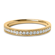 Bids.com 14K Yellow Gold 1/4 Cttw Round Diamond Milgrain Wedding Band (I-J Color, SI2-I1 Clarity) - Size 6.5 Rings White Smoke 6.5 / Yellow.Gold,4 / Yellow.Gold,4.5 / Yellow.Gold,5 / Yellow.Gold,5.5 / Yellow.Gold,6 / Yellow.Gold,7 / Yellow.Gold,7.5 / Yellow.Gold,8 / Yellow.Gold,8.5 / Yellow.Gold,9 / Yellow.Gold