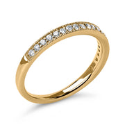 Bids.com 14K Yellow Gold 1/4 Cttw Round Diamond Milgrain Wedding Band (I-J Color, SI2-I1 Clarity) - Size 6.5 Rings White Smoke 6.5 / Yellow.Gold,6.5 / White.Gold,4 / Yellow.Gold,4.5 / Yellow.Gold,5 / Yellow.Gold,5.5 / Yellow.Gold,6 / Yellow.Gold,7 / Yellow.Gold,7.5 / Yellow.Gold,8 / Yellow.Gold,8.5 / Yellow.Gold,9 / Yellow.Gold,4 / White.Gold,4.5 / White.Gold,5 / White.Gold,5.5 /