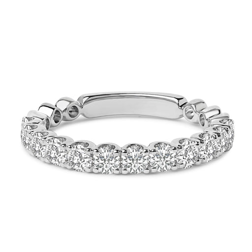 Bids.com 14K White Gold 1.00 Cttw Round Diamond Prong Set Wedding Band Rings White Smoke 6.5 / White.Gold,4 / White.Gold,4.5 / White.Gold,5 / White.Gold,5.5 / White.Gold,6 / White.Gold,7 / White.Gold,7.5 / White.Gold,8 / White.Gold,8.5 / White.Gold,9 / White.Gold