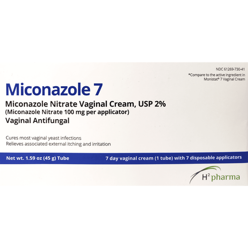 Taro Miconazole 7 Cr 2%  45Gm W/Apl Yeast White Smoke