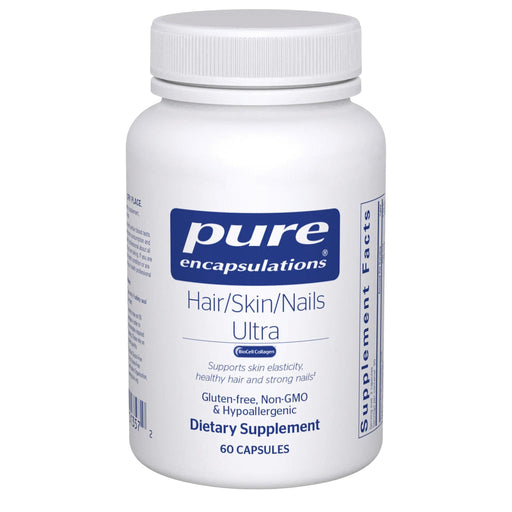 Pure Encapsulations Pure Encapsulations Hair/Skin/Nails Ultra, 60 Capsules Nails White Smoke
