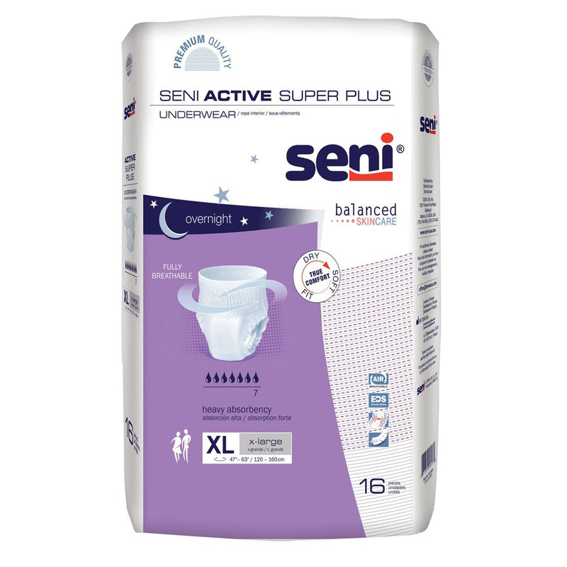 Seni Seni Active Super Plus Absorbent Underwear Underwear White Smoke