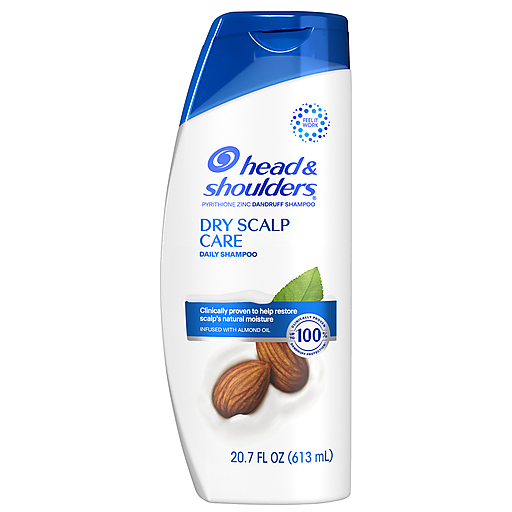 Head & Shoulders Head & Shoulders Dry Scalp Care Daily Dandruff Shampoo 20.7 Fl Oz Shampoo White Smoke