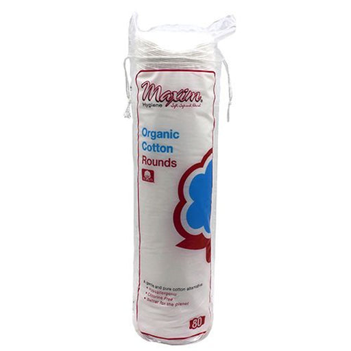 Maxim Maxim Hygiene Products Organic Cotton Rounds Cotton Swabs White Smoke