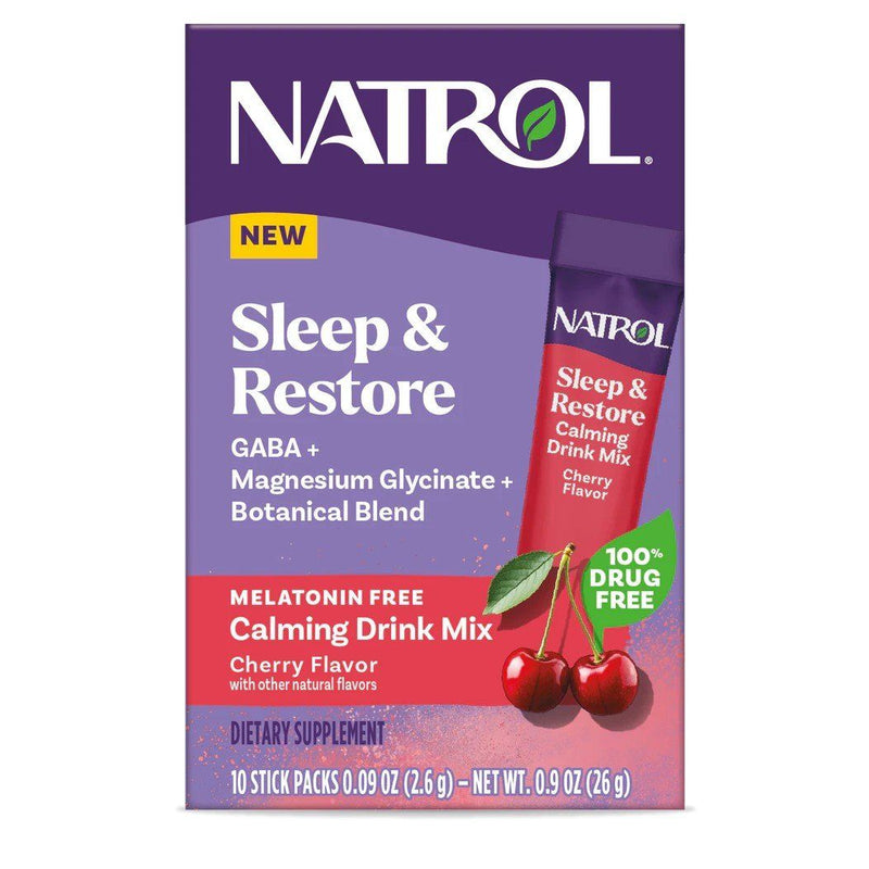 Natrol Natrol Sleep & Restore Pk 10 Chy Vitamins & Supplements Medium Purple