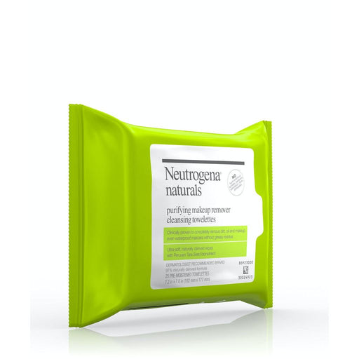 Neutrogena Neutrogena Purifying Makeup Remover Cleansing Towelettes 7 Makeup Removers White Smoke