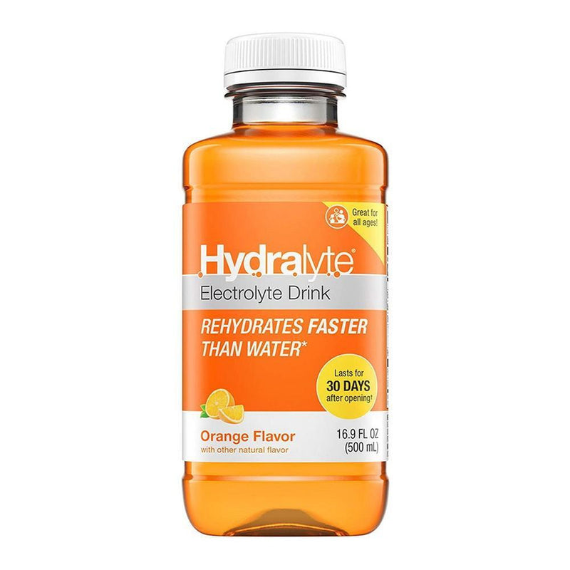Hydralyte Hydralyte Oral Electrolyte Solution Orange Flavor, 16.9 Oz Fitness & Nutrition White Smoke