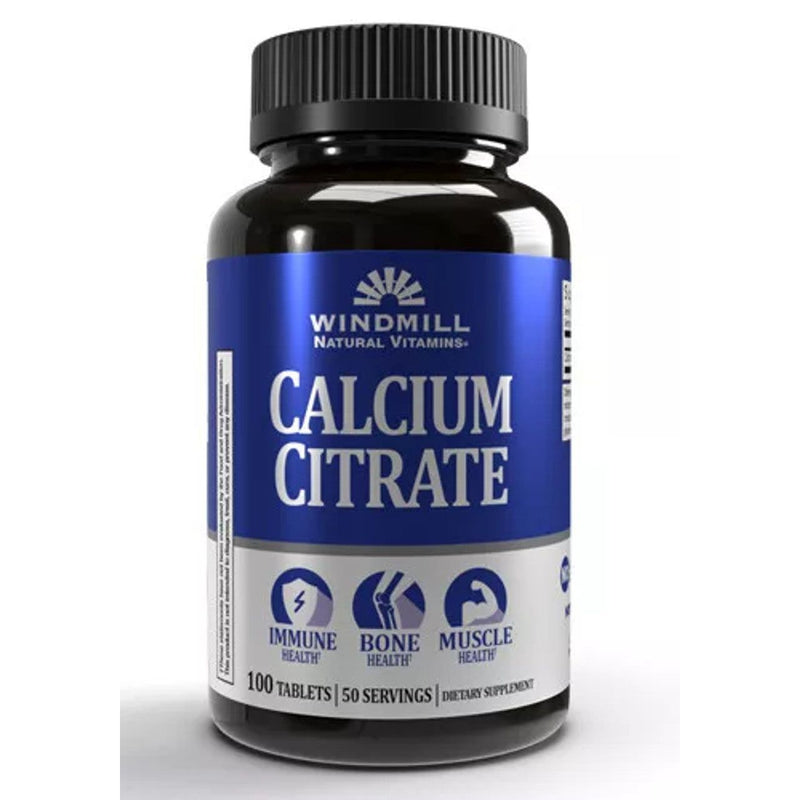 Windmill Windmill Calcium Citrate 400mg Tablets 100ct Vitamins & Supplements White Smoke