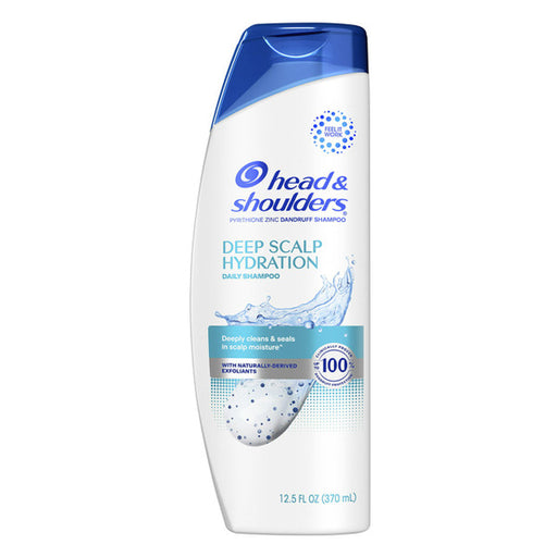 Head & Shoulders Head & Shoulders Shampoo, Daily, Deep Scalp Hydration 12.5  Oz Shampoo White Smoke