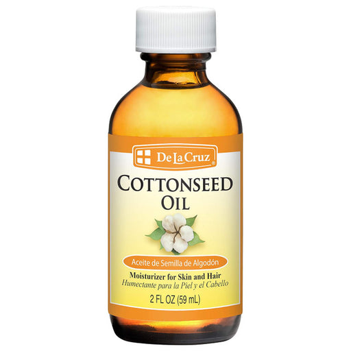 De La Cruz De La Cruz Cottonseed Oil, 2 FL. OZ. / Bottled In USA (3 BOTTLES) Home Fragrances White Smoke