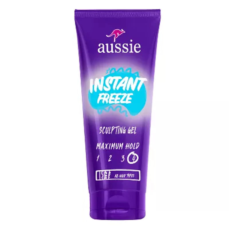 Aussie Aussie Instant Freeze Hair Gel - 7oz Hair Care White Smoke