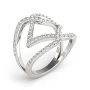 Bids.com 14k White Gold Entwined Design Diamond Dual Band Ring (3/4 cttw) Rings White Smoke 3 / White Gold,3.5 / White Gold,4 / White Gold,4.5 / White Gold,5 / White Gold,5.5 / White Gold,6 / White Gold,6.5 / White Gold,7 / White Gold,7.5 / White Gold,8 / White Gold,8.5 / White Gold,9 / White Gold