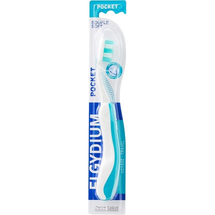 Elgydium Elgydium Pocket Soft Travel Toothbrush Toothbrushes White Smoke