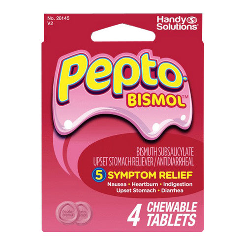 Pepto-Bismol Pepto-Bismol Chew Tablets Tables Firebrick