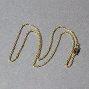 Bids.com 14k Yellow Gold Diamond Cut Cable Link Chain 1.4mm Necklaces Dark Gray 16 / Yellow Gold,18 / Yellow Gold,20 / Yellow Gold,24 / Yellow Gold,One / Yellow Gold