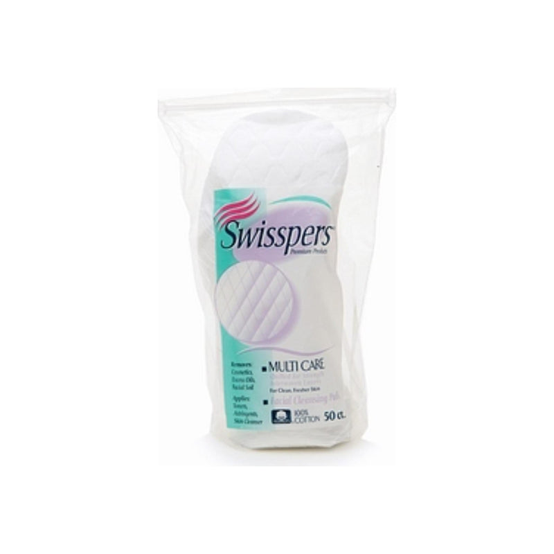 Swisspers Swisspers Facial Cleansing Pads Cosmetics White Smoke
