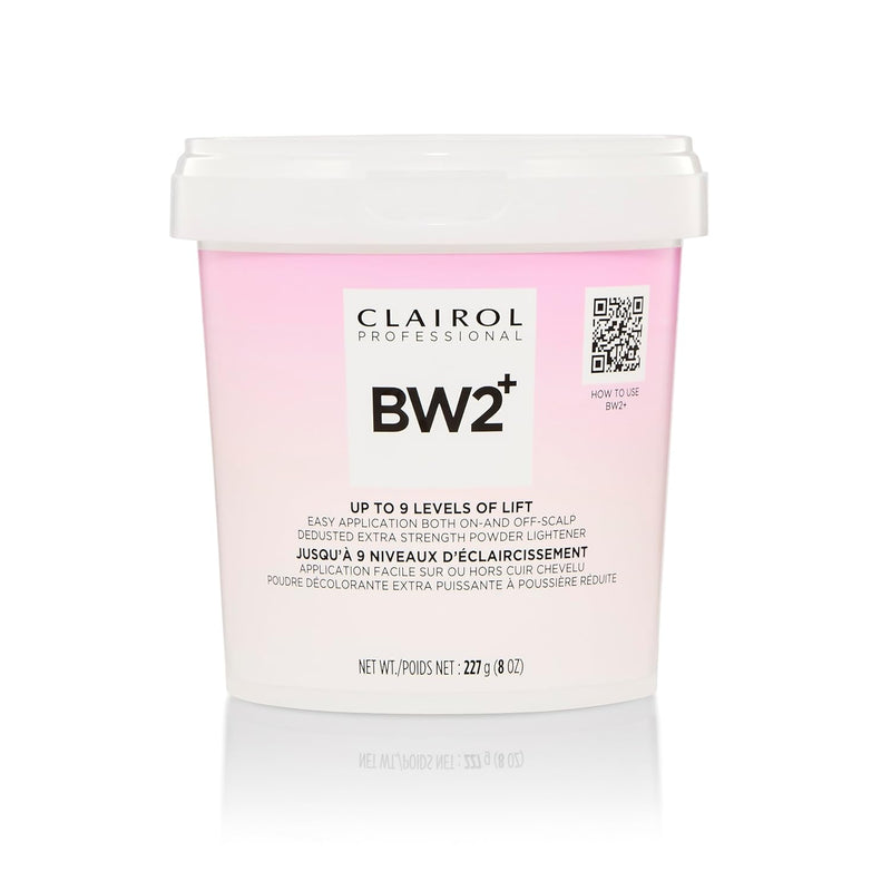 VIP Extensions Clairol Professional Basic White Powder Lightener Hair Color Developer Lavender 1LB,2 LB,8 OZ