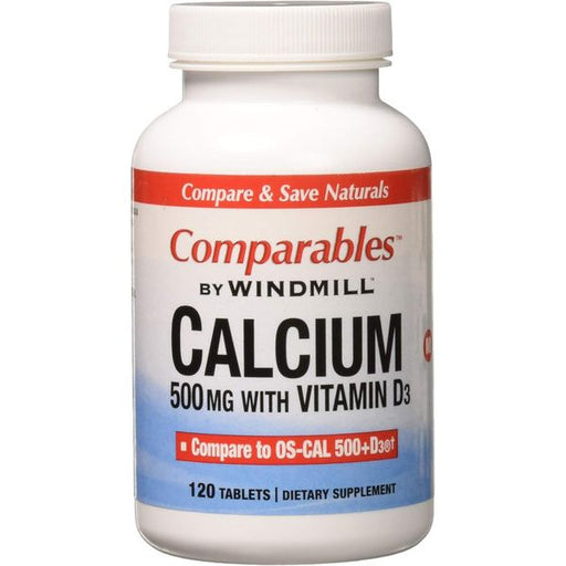 Windmill Windmill Oyster Shell Calcium 500 Mg Tablet 120Ea Vitamins & Supplements White Smoke