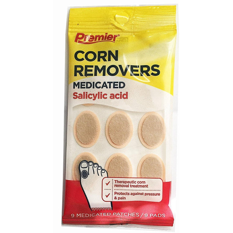Premier Premier Medicated Corn Removers - 9 Count Foot Care White Smoke