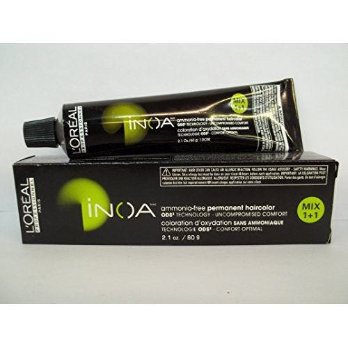 L'Oreal Paris L'Oreal Paris INOA Permanent Haircolor 4.15/4Brv Hair Permanents & Straighteners Light Gray