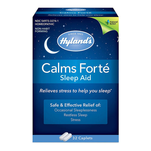 Hyland's Hyland's Calms Forte Sleep Aid Caplets Vitamins & Supplements Midnight Blue