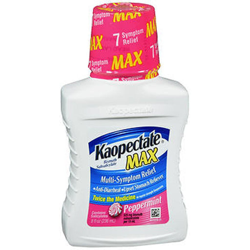 Kaopectate Kaopectate Anti-Diarrheal/Upset Stomach Reliever, Max, Peppermint Personal Care White Smoke