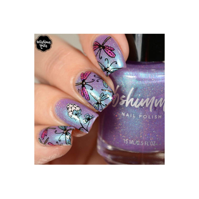 UberChic Beauty Collection 26 Stamping Plate Rosy Brown