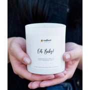 Sunflower Motherhood Oh Baby! Pregnancy Candle Candles Black