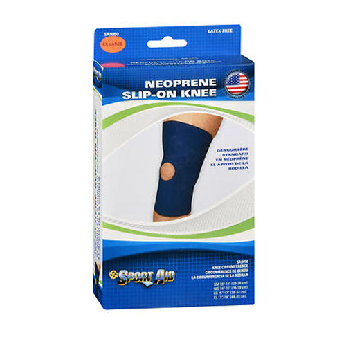Sport Aid Sport Aid Neoprene Open Patella Knee Sleeve, XL Wall Jacks & Braces Lavender