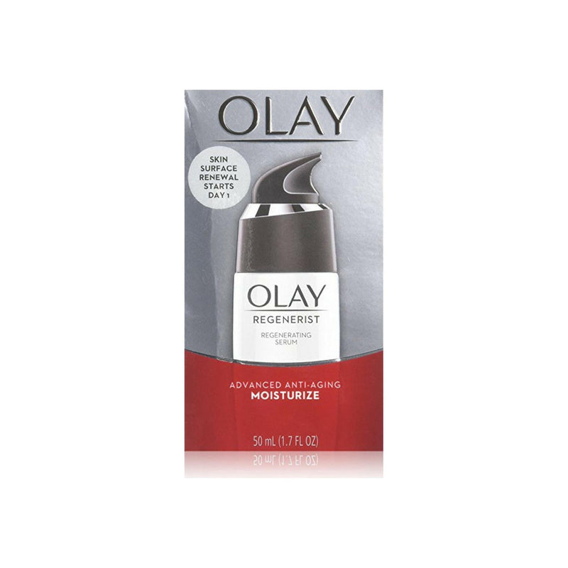 Olay Olay Regenerating Serum, Moisturize, Advanced Anti-Aging 1.7 Fl Oz Face Serum Brown