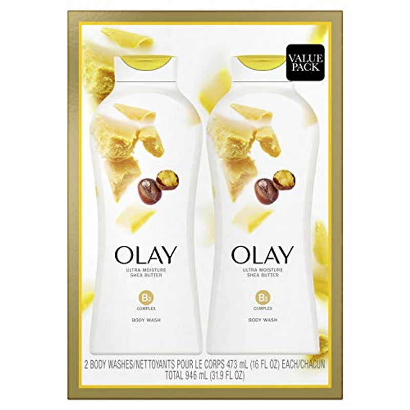 Olay Olay Ultra Moisture Body Wash Shea Butter 16 Oz Body Wash White Smoke