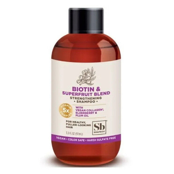 SoapBox SoapBox Biotin And Superfruit Blend Strengthening Conditioner - 3.3 Oz Conditioners White Smoke