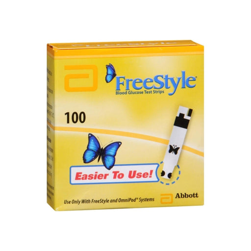 FreeStyle FreeStyle Blood Glucose Test Strips 50Ct Blood Glucose Test Strips Khaki