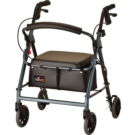 0 GetGO Junior Rolling Walker - Red - 1 Each / Each - 4209CRD Walkers White Smoke