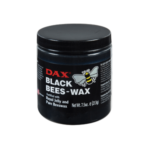 DAX DAX Black Beeswax Styling Wax – 7.5 oz, Fortified with Royal Jelly for Strong Hold Hair Care Black