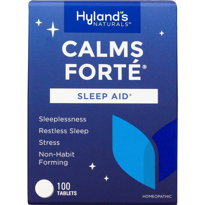 Hyland's Hyland's Calms Forte - Sleep Aid - 100 Tablets Vitamins & Supplements Midnight Blue