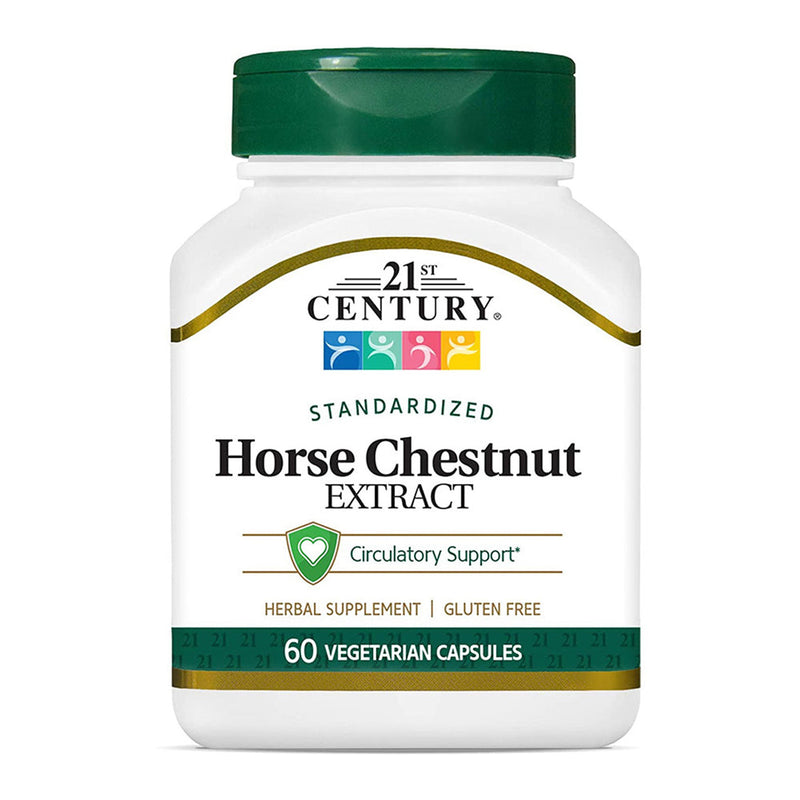 21st Century 21st Century Horse Chestnut Extract, Standardized, 60 Vegetarian Capsules Vitamins & Supplements White Smoke