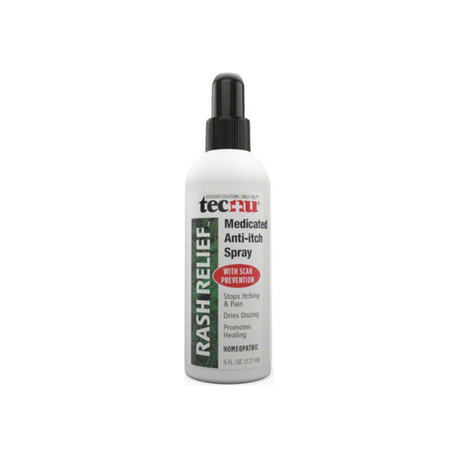 Tecnu Tecnu Rash Relief, Anti-Itch Spray, Maximum Strength, 6 Fl Oz First Aid White Smoke