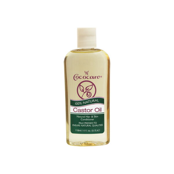Cococare Cococare 100% Natural Castor Oil, 4 Fl Oz (118 Ml) Body Oil White Smoke